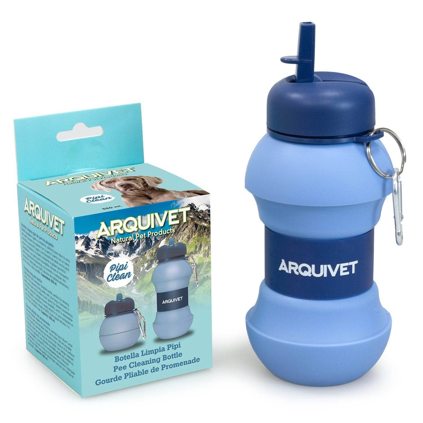 Botella limpia micciones portátil - Arquivet
