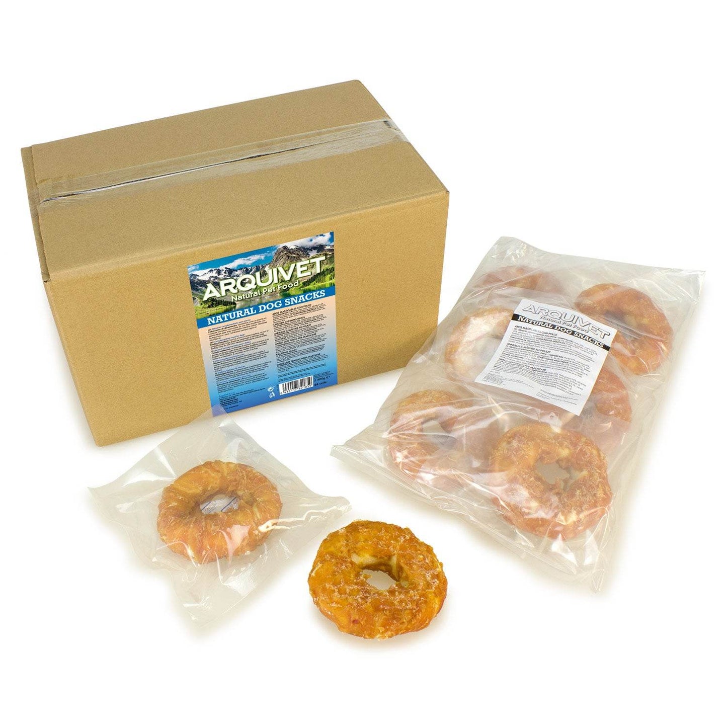 Aros masticables con Pollo - Arquivet