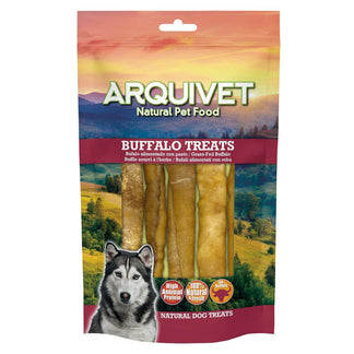 Barritas de colágeno de Búfalo - 12 cm - 100 g - 5 unidades - Arquivet
