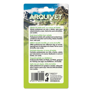 Silbato de cuerno de búfalo - Arquivet