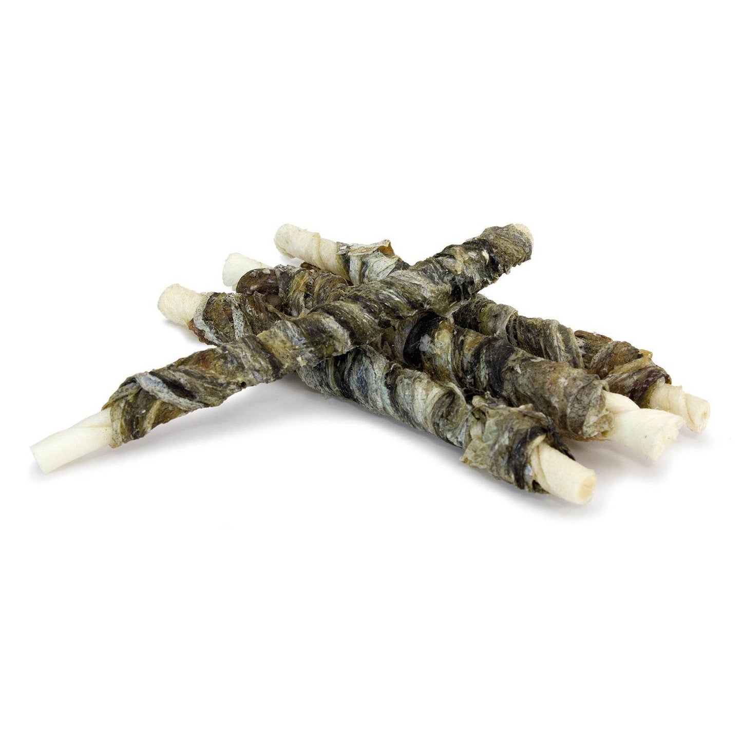 Twist con pelle di merluzzo arrotolata 13 cm - Arquivet
