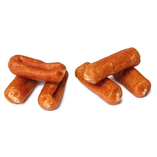 Mini salchichas de salmón - Arquivet