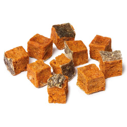 Salmon bites with skin - Arquivet