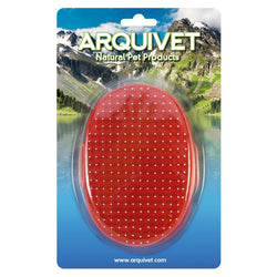 Rubber brush with protected bristles - Arquivet