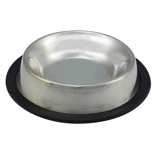 Comedero inoxidable antideslizante para gatos - Arquivet