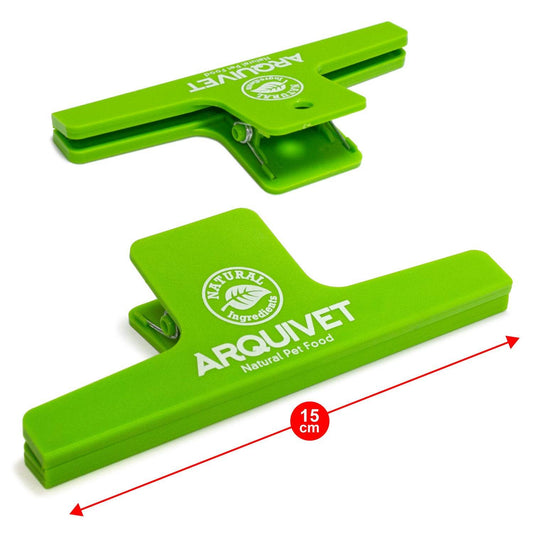 Pinza para bolsas de pienso abiertas - Arquivet