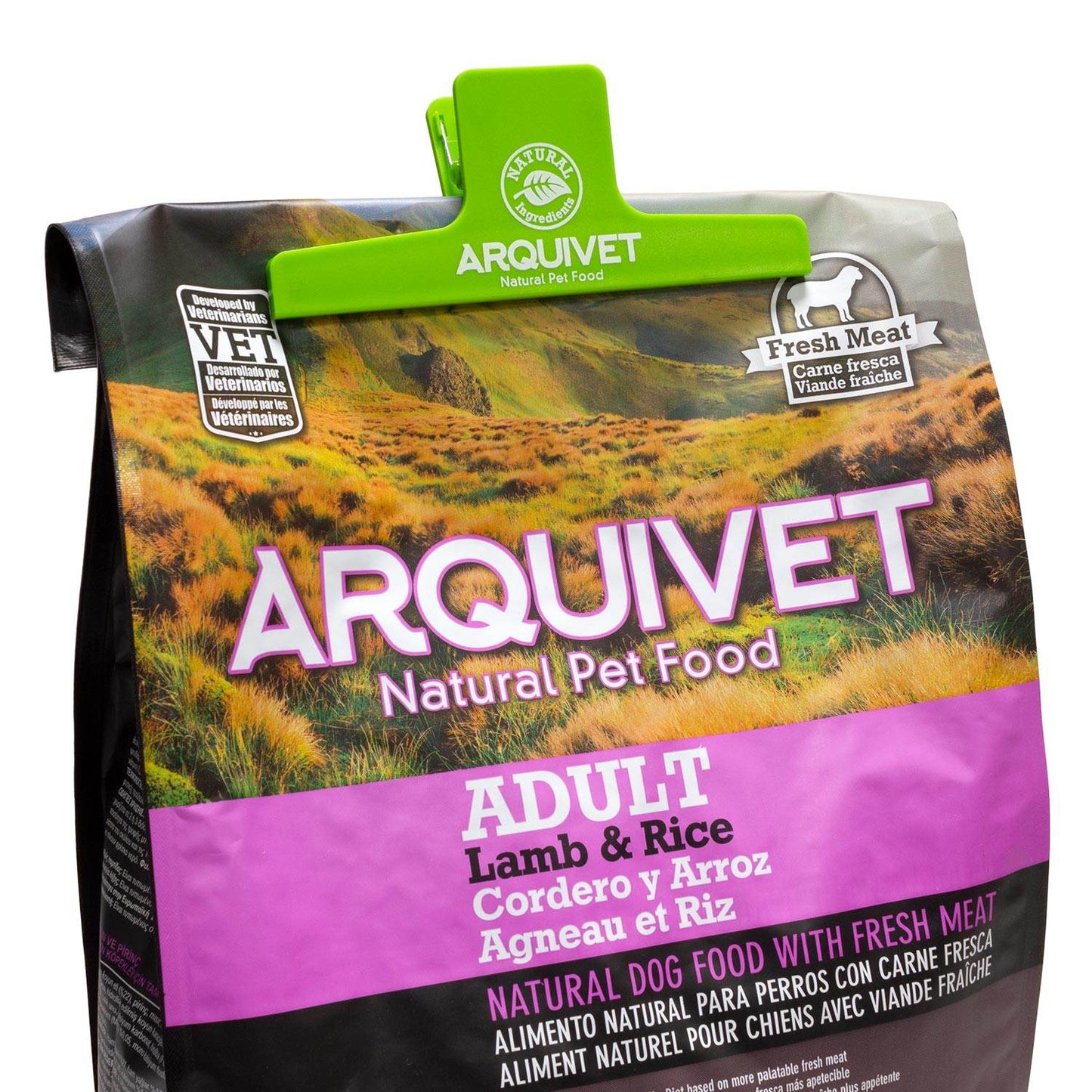 Pinza para bolsas de pienso abiertas - Arquivet