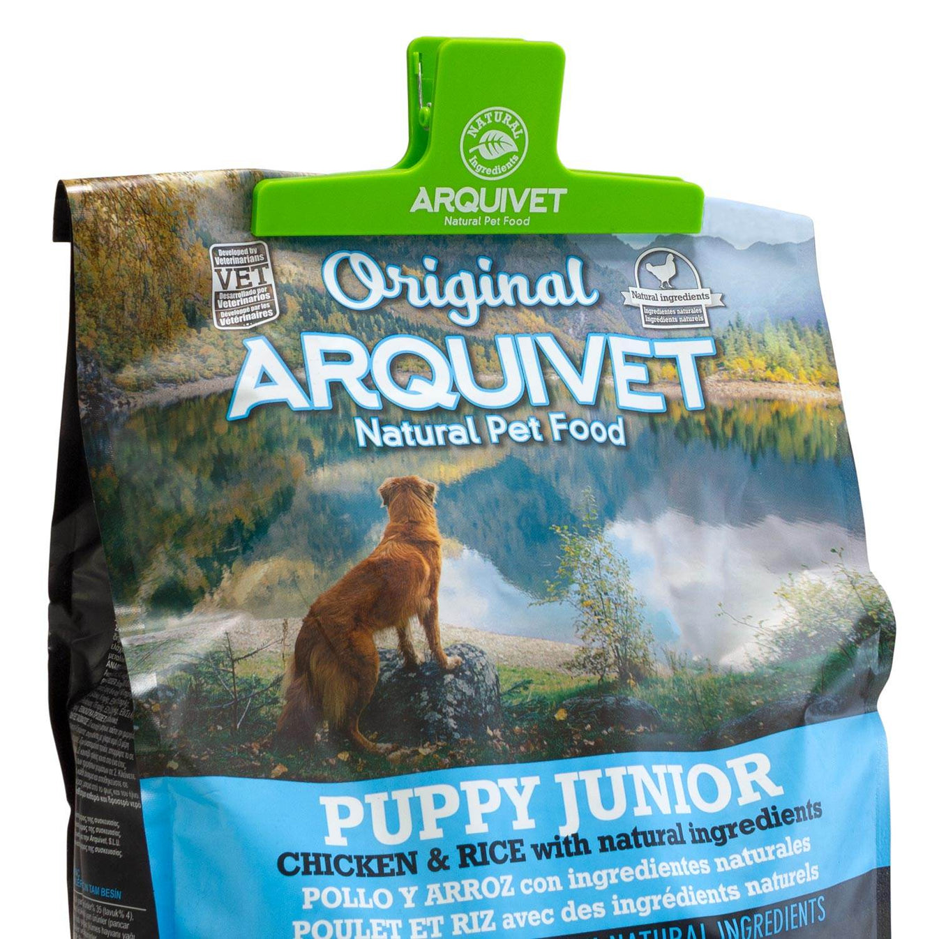 Pinza para bolsas de pienso abiertas - Arquivet