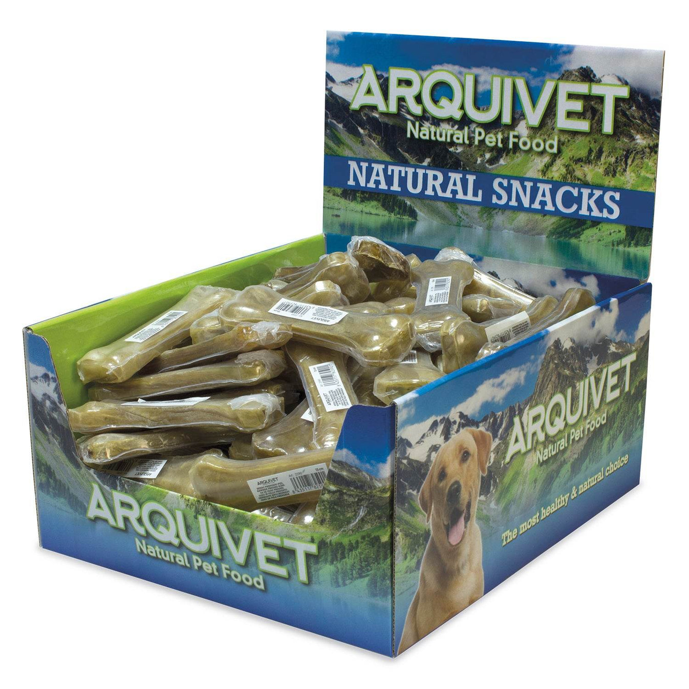Hueso prensado piel (retractilado) - Arquivet