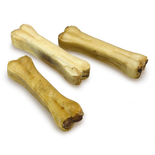 Hueso prensado piel de búfalo relleno con nervio de búfalo (retractilado) - Arquivet