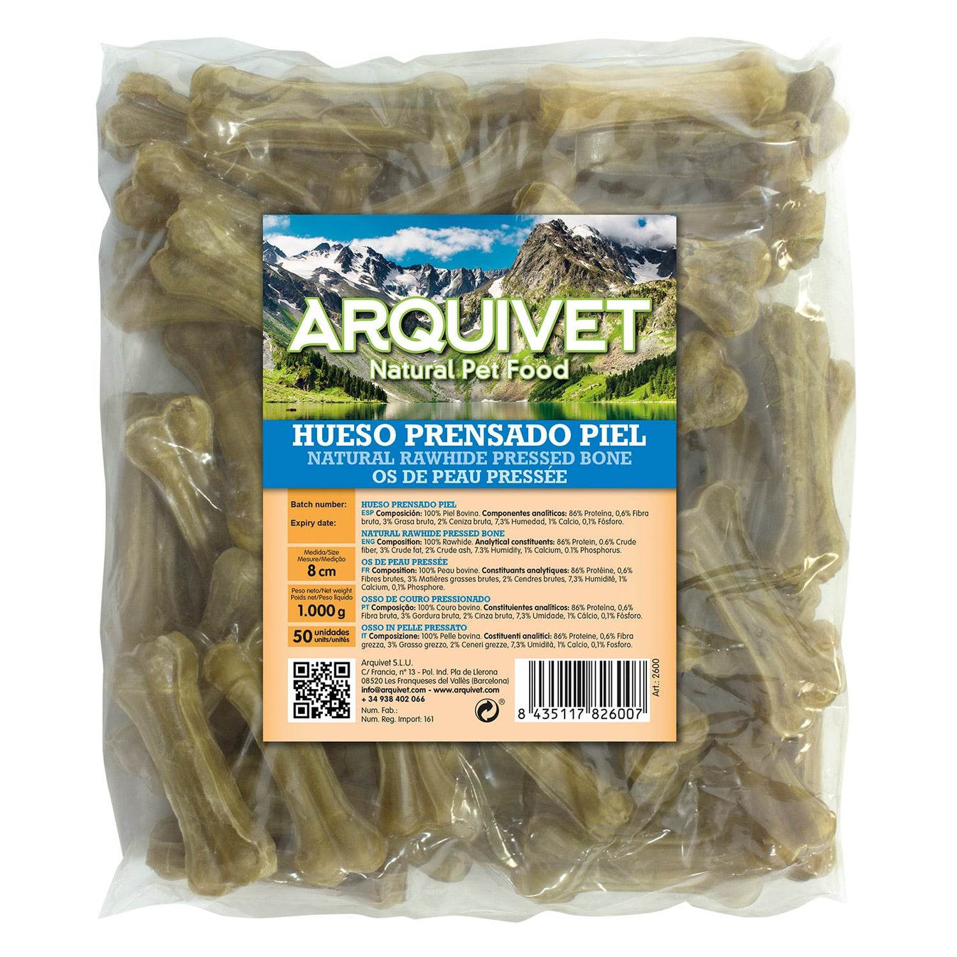 Hueso prensado piel - Arquivet