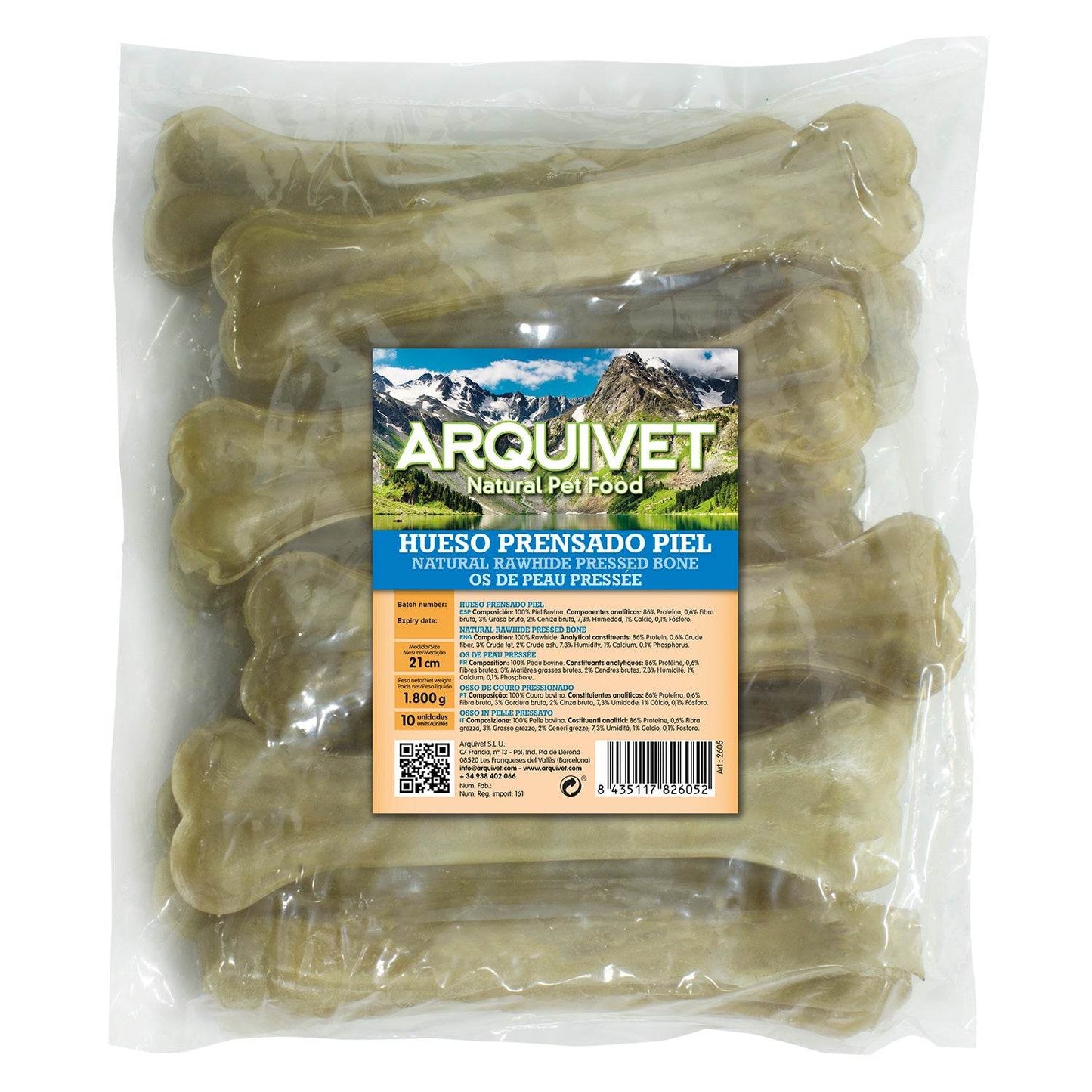 Hueso prensado piel - Arquivet