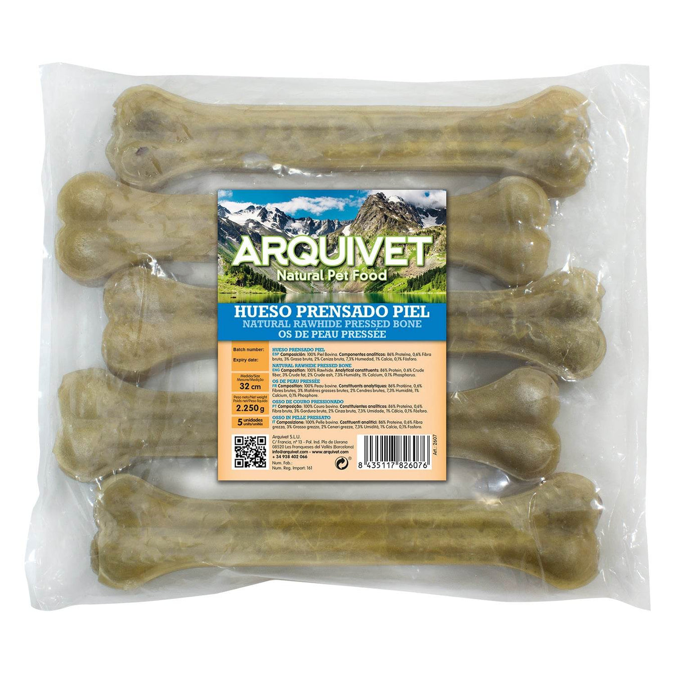 Hueso prensado piel - Arquivet