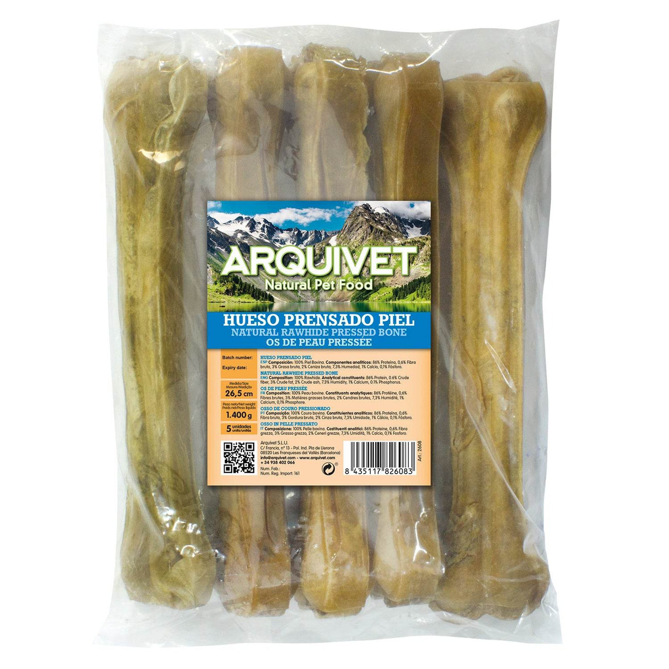 Hueso prensado piel - Arquivet