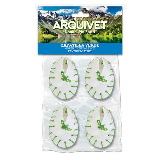 Zapatilla verde para perro - Arquivet