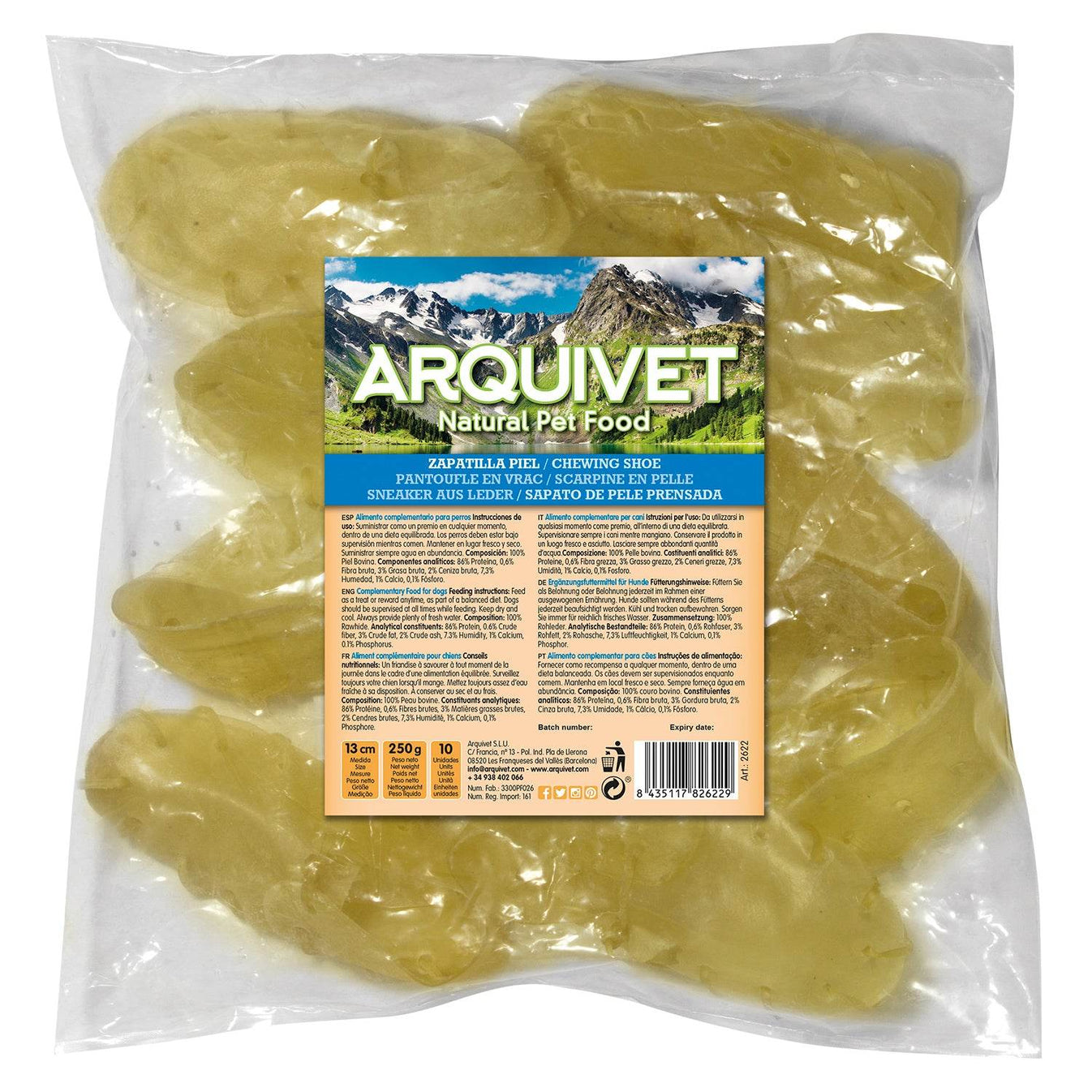 Zapatilla piel - Arquivet