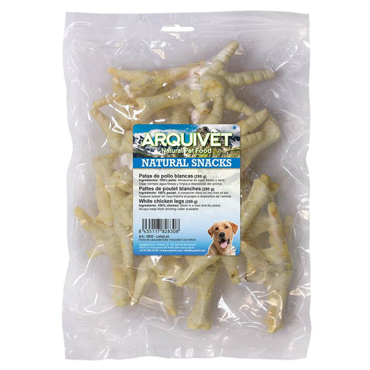 Patas de pollo blancas (Bolsa 250 g) - Arquivet