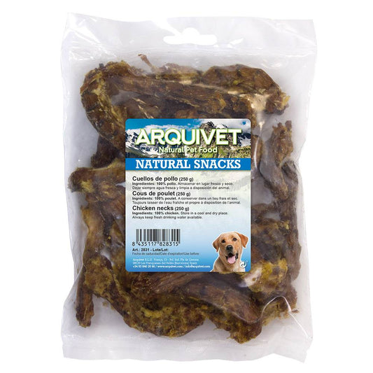 Cuellos de pollo (Bolsa 250 g) - Arquivet