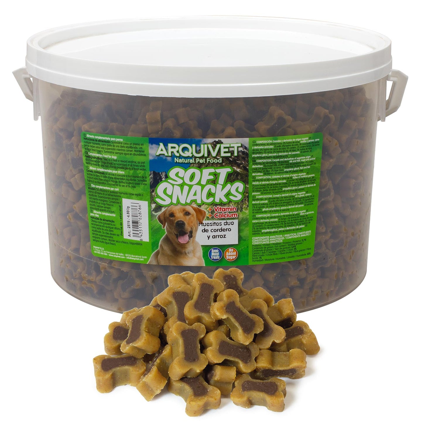 Lamb and Rice Duo Bones - Soft Snacks