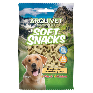 Soft Snacks - Huesitos duo de cordero y arroz - Arquivet
