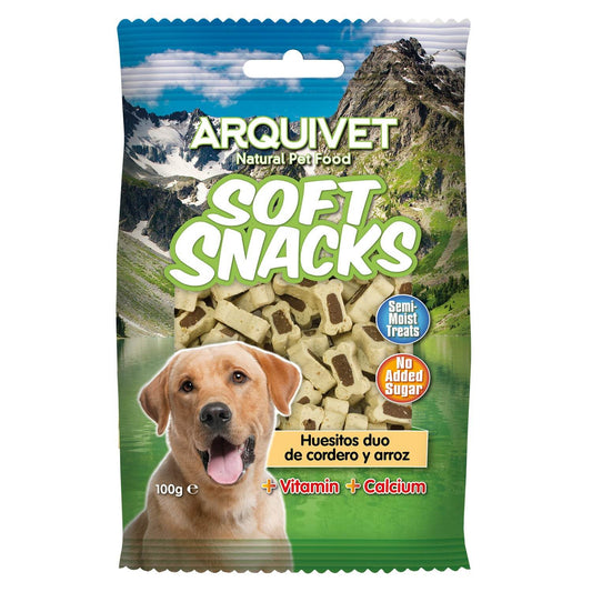 Soft Snacks - Huesitos duo de cordero y arroz - Arquivet