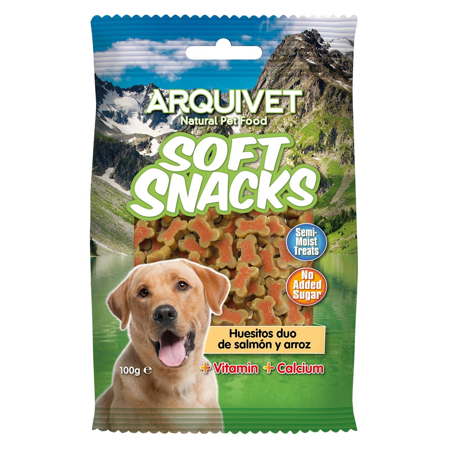 Huesitos duo de salmón y arroz - Soft Snacks