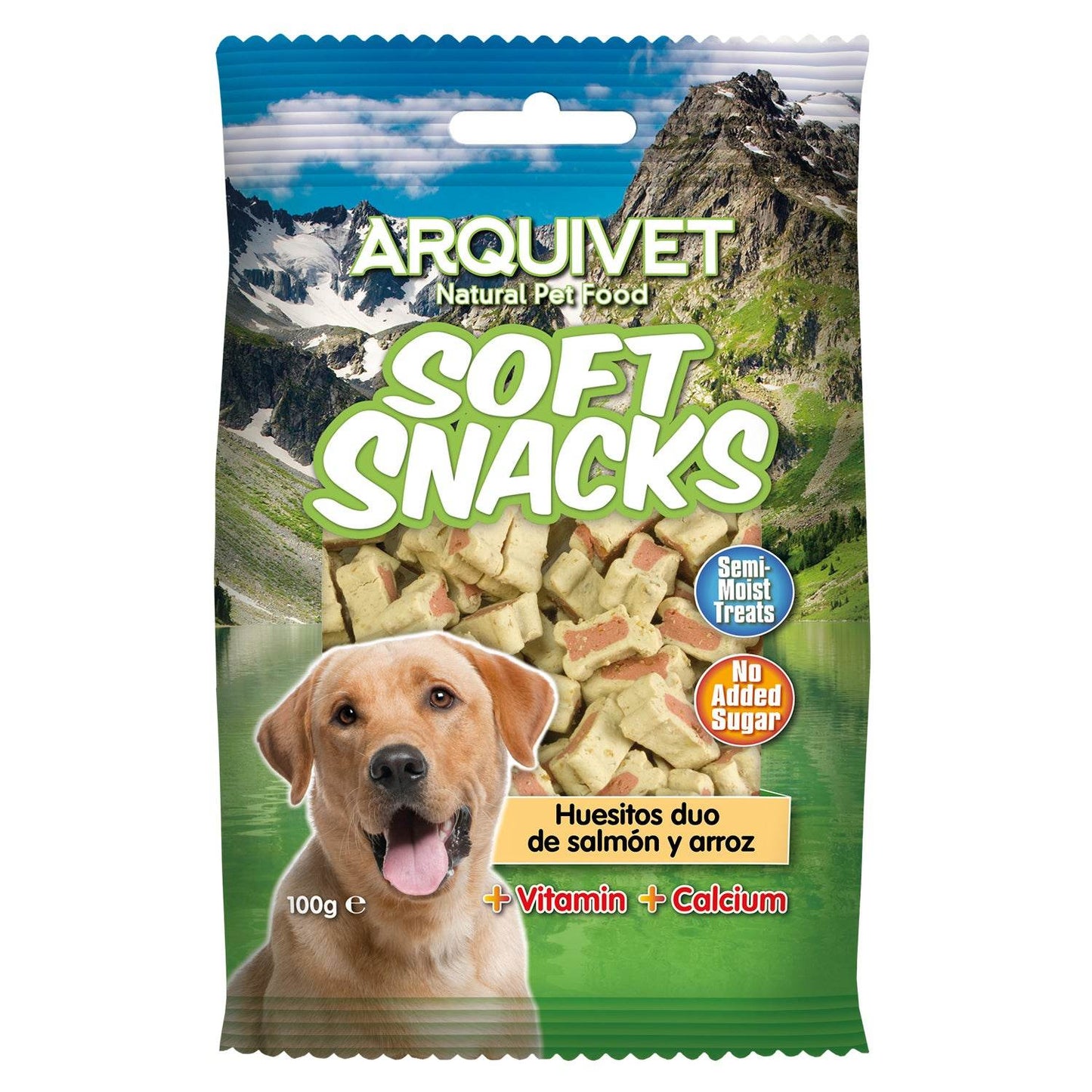 Soft Snacks - Huesitos duo de salmón y arroz - Arquivet