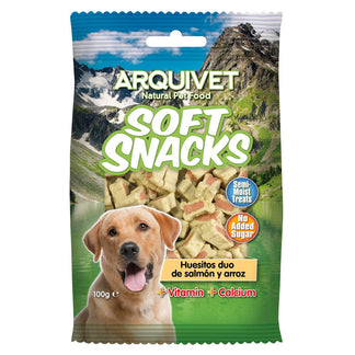 Soft Snacks - Huesitos duo de salmón y arroz - Arquivet