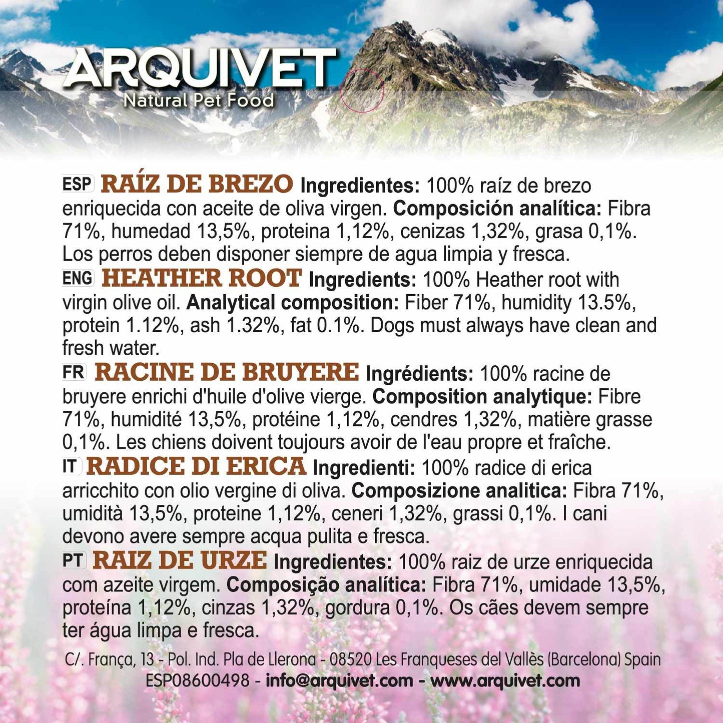 Raíz de Brezo - Arquivet