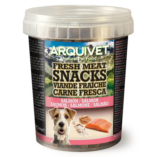 Snacks semihúmedos de salmón - Arquivet