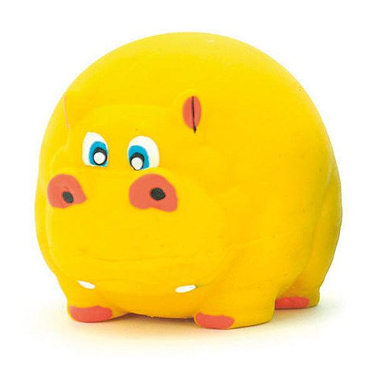 Hipopótamo amarillo de látex - Arquivet