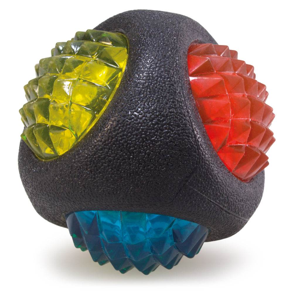 Pelota intermitente de colores - Arquivet