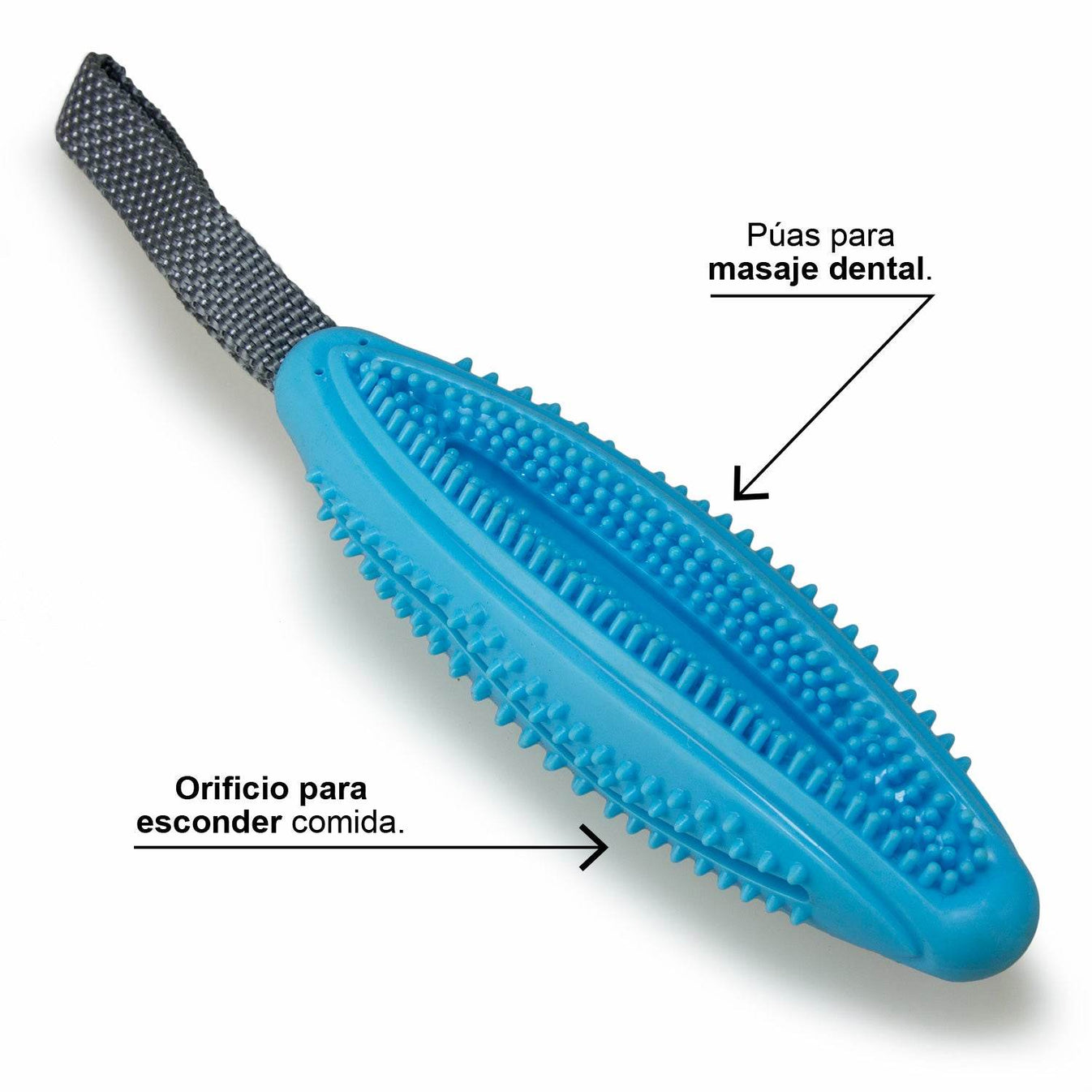 Stick dental azul con tirador - Arquivet