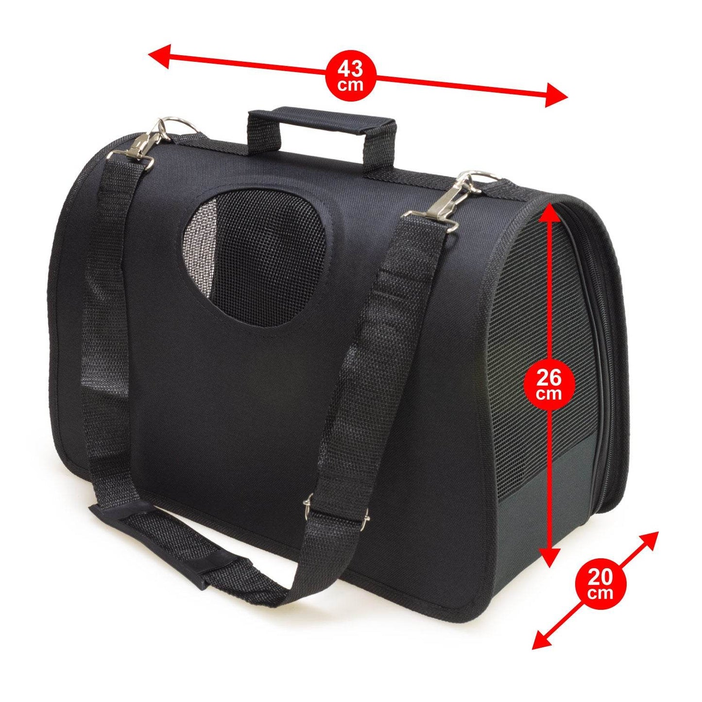 Bolso negro de transporte - Arquivet