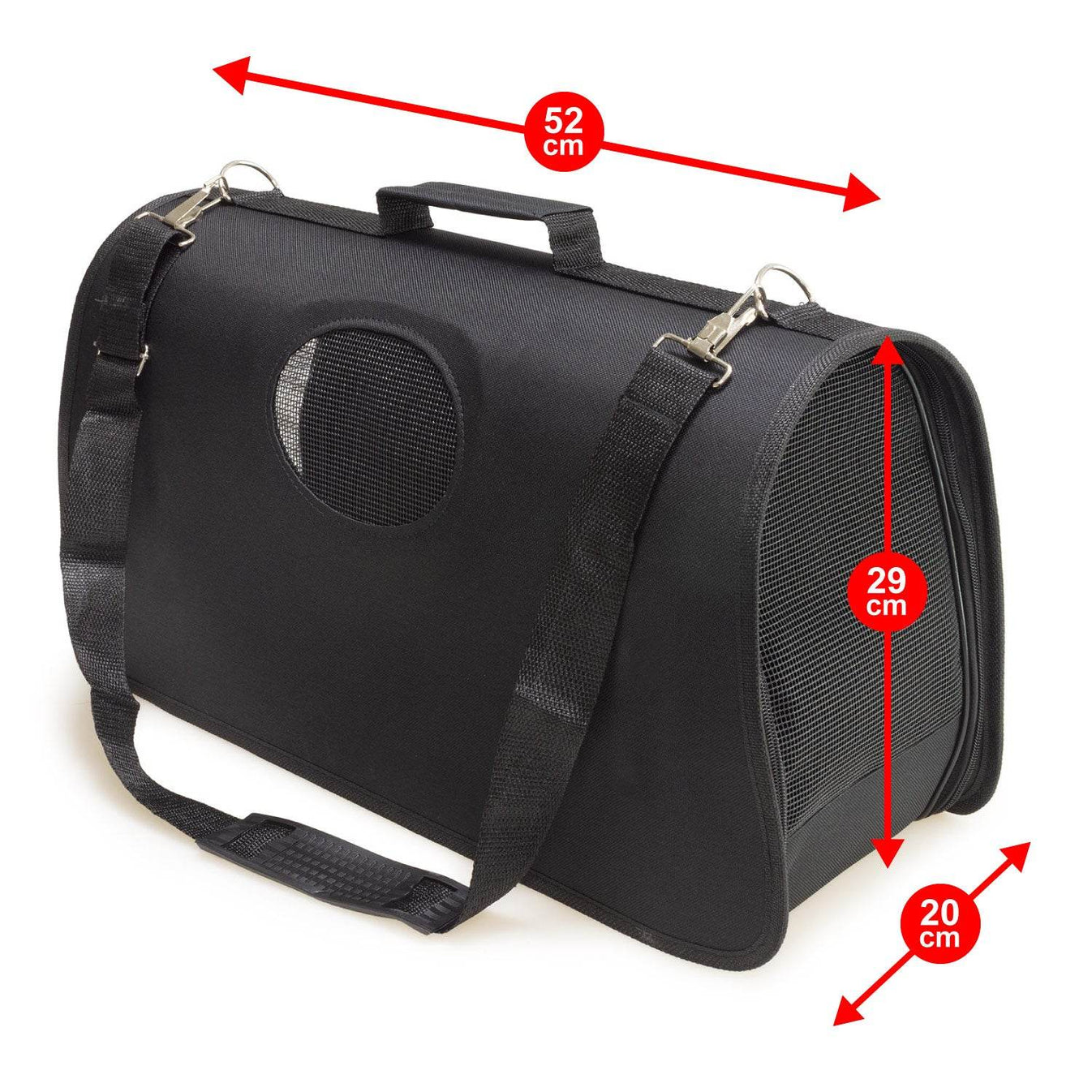Bolso negro de transporte - Arquivet