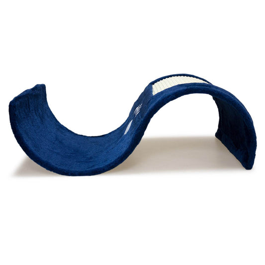 Rascador azul en forma de ola - 50 x 29 x 18 cm - Arquivet