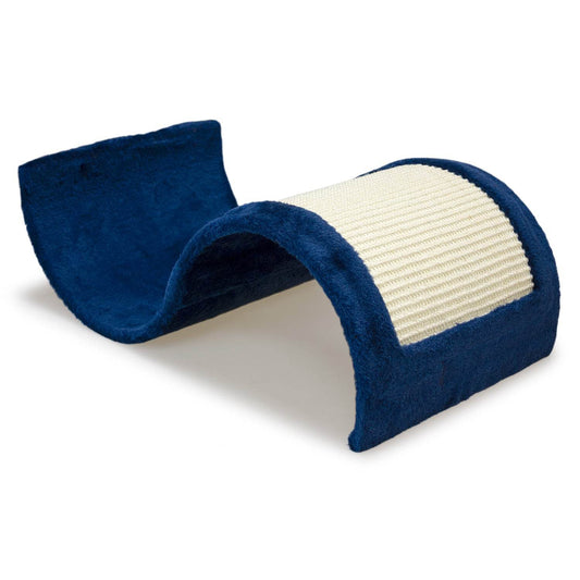 Rascador azul en forma de ola - 50 x 29 x 18 cm - Arquivet