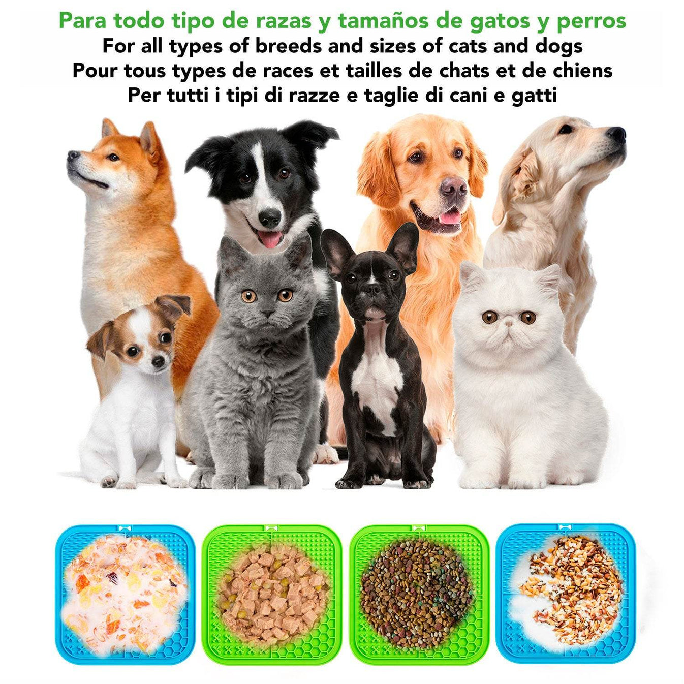 Alfombrilla para lamer y espátula - Arquivet