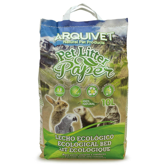 Pet Litter Paper - Lecho ecológico para mascotas - Arquivet