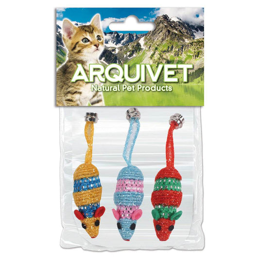 Kit 3 ratones de colores surtidos - Arquivet