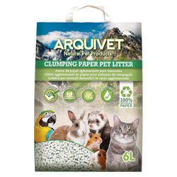 Clumping Paper Pet Litter - Paper Clumping Litter - Arquivet