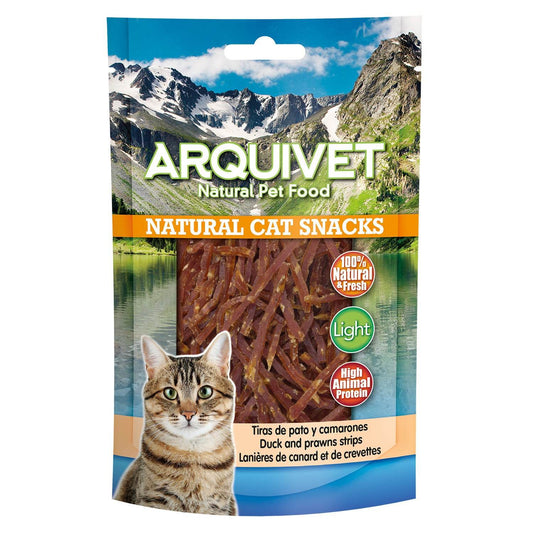 Tiras de pato y camarones - Arquivet