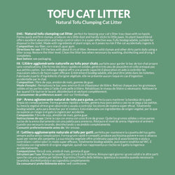 Original Tofu Cat Litter - Natural tofu clumping cat litter