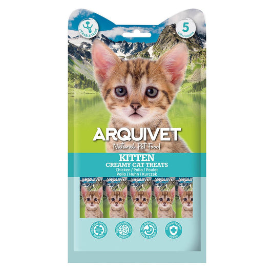 Snack cremoso de pollo - KITTEN - Arquivet
