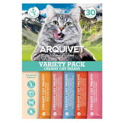 Snack cremosos - Variety Pack - 30 unidades de 14g - Arquivet