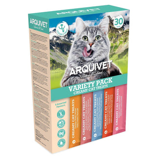 Snack cremosos - Variety Pack - 30 unidades de 14g - Arquivet