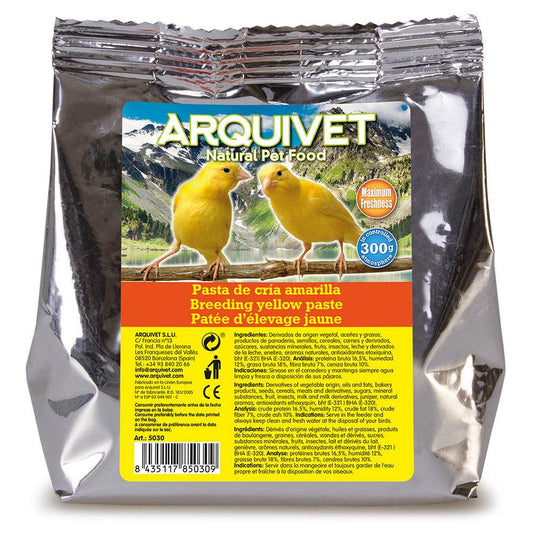 Pasta de cria amarilla - Arquivet