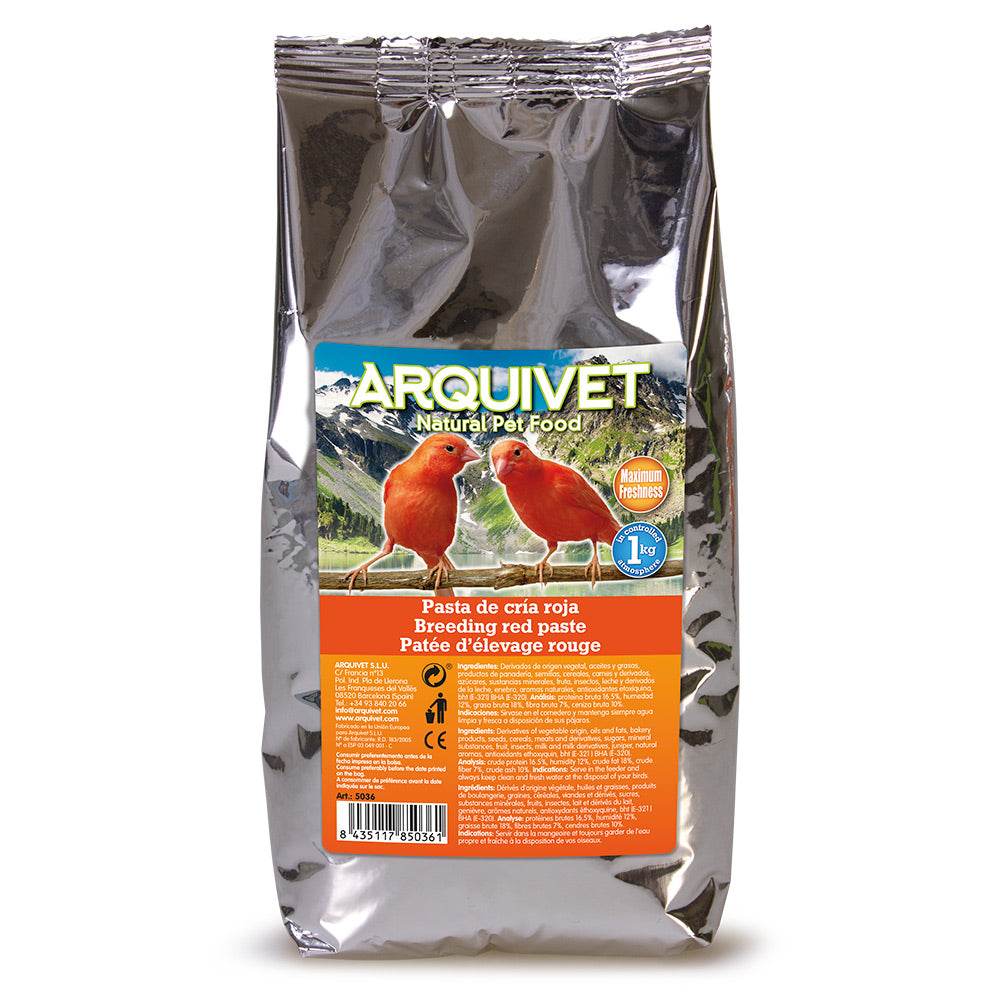 Pasta de cria roja - Arquivet