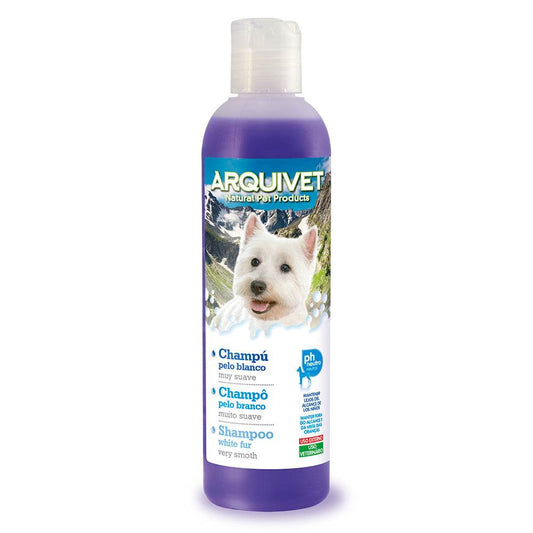 Champú para pelo blanco 250 ml. - Arquivet