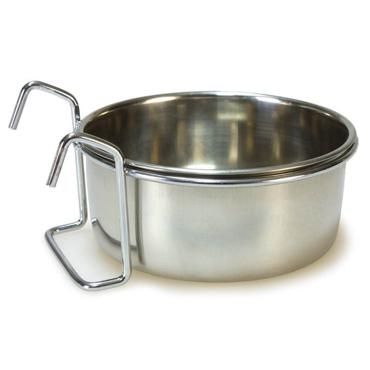 Comedero loro inox. 0,84 l - Arquivet